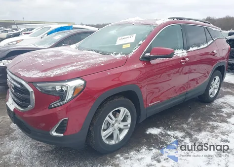 2020 GMC Terrain Awd Sle из США, поврежденный, VIN 3GKALTEVXLL210537